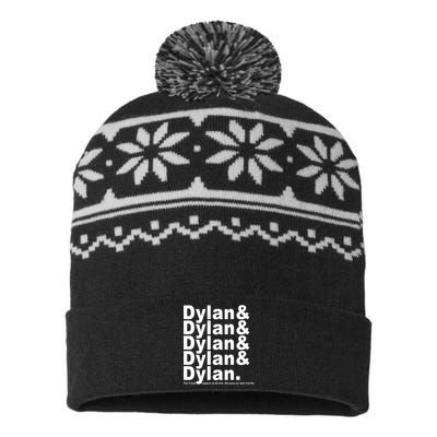 Dylan The Best Rappers Of All Time USA-Made Snowflake Beanie