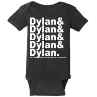Dylan The Best Rappers Of All Time Baby Bodysuit