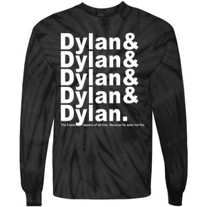 Dylan The Best Rappers Of All Time Tie-Dye Long Sleeve Shirt