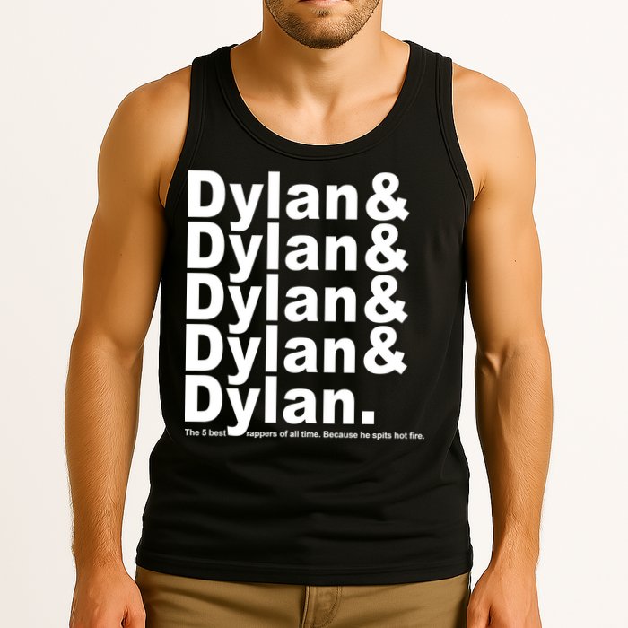 Dylan The Best Rappers Of All Time Tank Top