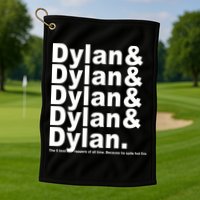 Dylan The Best Rappers Of All Time Golf Towel