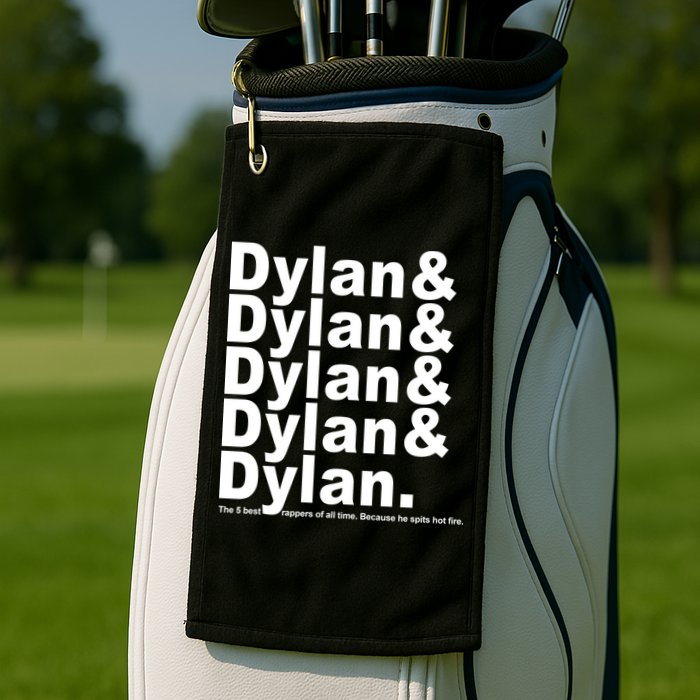 Dylan The Best Rappers Of All Time Golf Towel