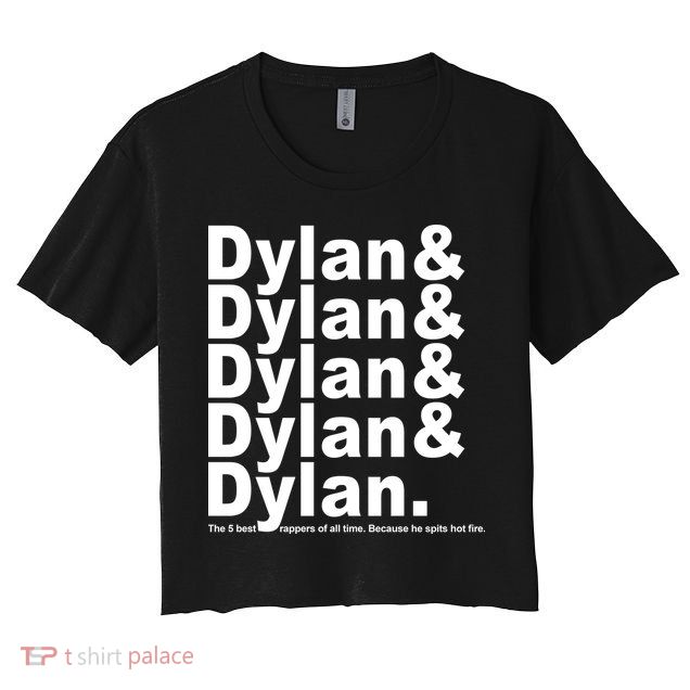 Dylan The Best Rappers Of All Time Crop Top