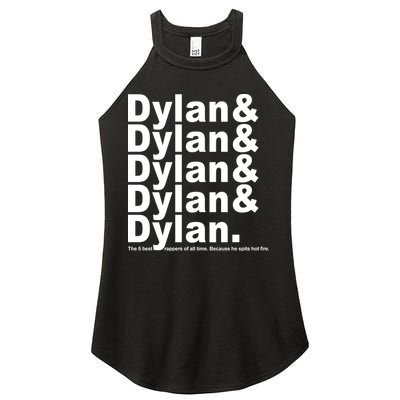 Dylan The Best Rappers Of All Time Women's Perfect Tri Rocker Tank