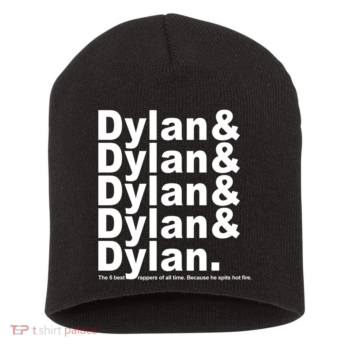 Dylan The Best Rappers Of All Time Short Acrylic Beanie