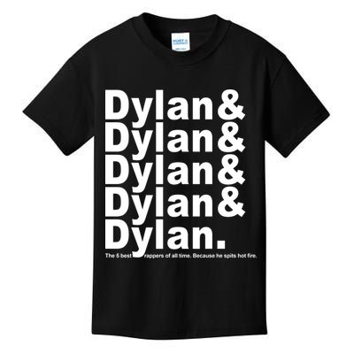 Dylan The Best Rappers Of All Time Kids T-Shirt
