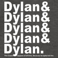 Dylan The Best Rappers Of All Time Vector Backpack