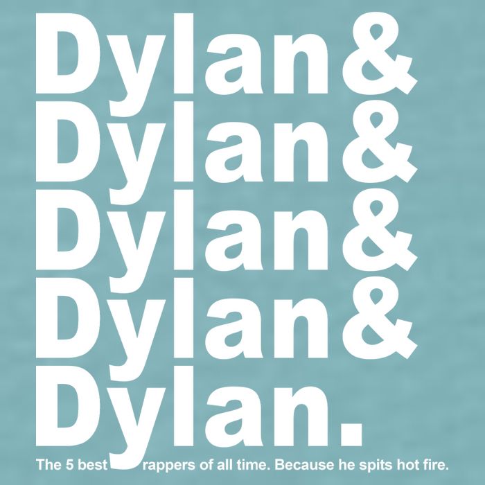 Dylan The Best Rappers Of All Time Sueded Cloud Jersey T-Shirt