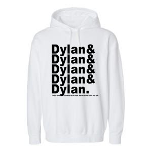 Dylan The Best Rappers Of All Time Garment-Dyed Fleece Hoodie