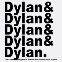 Dylan The Best Rappers Of All Time Garment-Dyed Sweatshirt