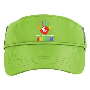 Dare To Be Different Autism Autism Awareness Gift Adult Drive Performance Visor