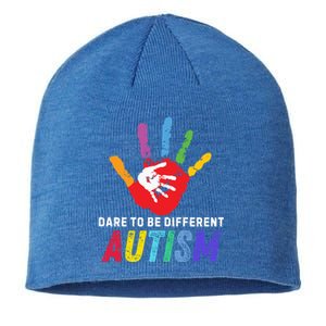 Dare To Be Different Autism Autism Awareness Gift Sustainable Beanie