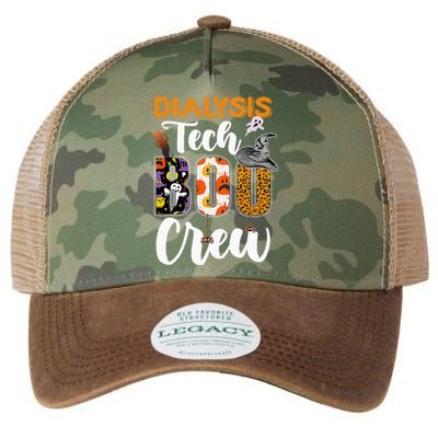 Dialysis Tech Boo Crew Technician Halloween Matching Costume Legacy Tie Dye Trucker Hat