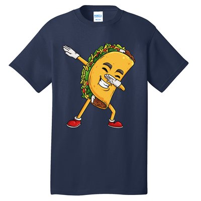 Dabbing Taco Cinco De Mayo Funny Mexican Dab Tall T-Shirt