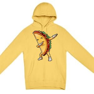 Dabbing Taco Cinco De Mayo Funny Mexican Food Dab Premium Pullover Hoodie