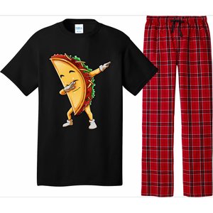 Dabbing Taco Cinco De Mayo Funny Mexican Food Dab Pajama Set