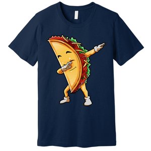 Dabbing Taco Cinco De Mayo Funny Mexican Food Dab Premium T-Shirt