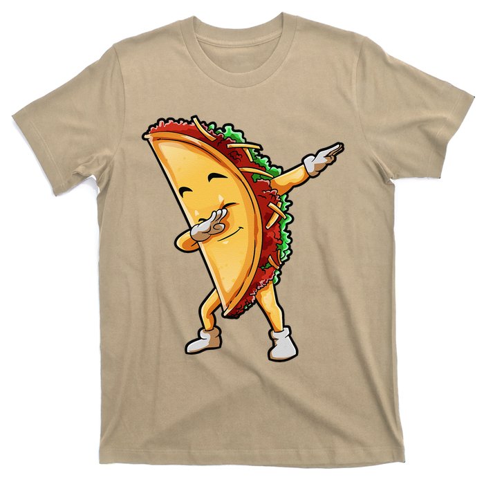 Dabbing Taco Cinco De Mayo Funny Mexican Food Dab T-Shirt