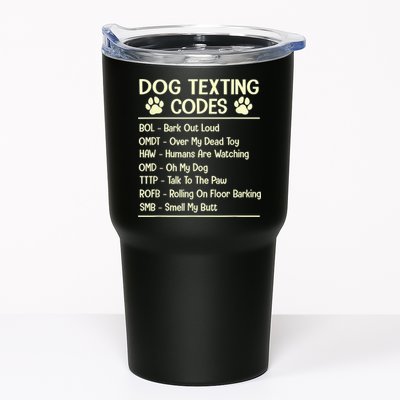 Dog Texting Codes Funny Dog Lover Tumbler