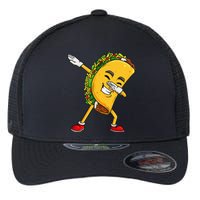 Dabbing Taco Cinco De Mayo Funny Mexican Food Dab Flexfit Unipanel Trucker Cap