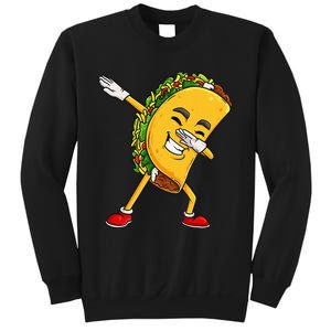 Dabbing Taco Cinco De Mayo Funny Mexican Food Dab Sweatshirt