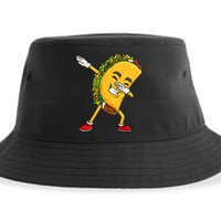 Dabbing Taco Cinco De Mayo Funny Mexican Food Dab Sustainable Bucket Hat