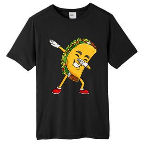 Dabbing Taco Cinco De Mayo Funny Mexican Food Dab Tall Fusion ChromaSoft Performance T-Shirt