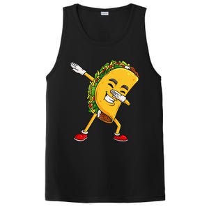 Dabbing Taco Cinco De Mayo Funny Mexican Food Dab PosiCharge Competitor Tank