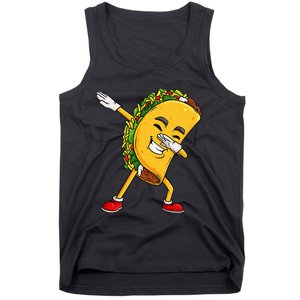 Dabbing Taco Cinco De Mayo Funny Mexican Food Dab Tank Top