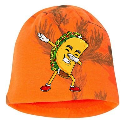 Dabbing Taco Cinco De Mayo Funny Mexican Food Dab Kati - Camo Knit Beanie