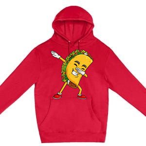 Dabbing Taco Cinco De Mayo Funny Mexican Food Dab Premium Pullover Hoodie