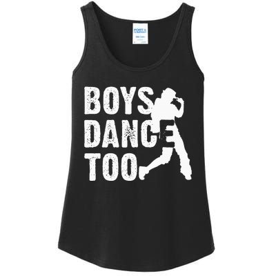 Dance Too Cool Dancing Dancer Gift Ladies Essential Tank