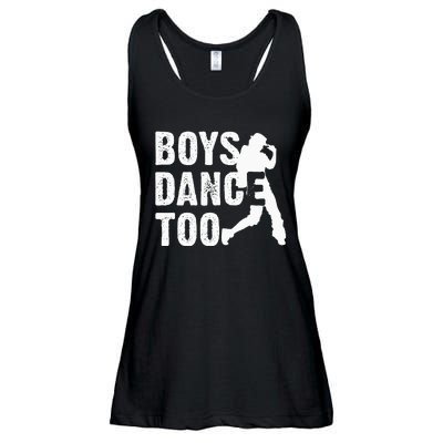 Dance Too Cool Dancing Dancer Gift Ladies Essential Flowy Tank