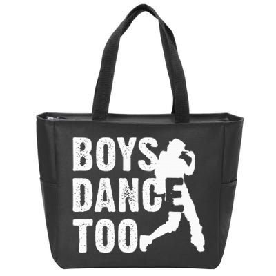 Dance Too Cool Dancing Dancer Gift Zip Tote Bag