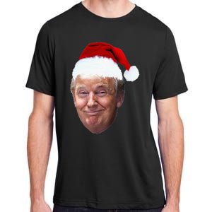 Donald Trump Christmas Funny Maga Santa Hat Gift Adult ChromaSoft Performance T-Shirt