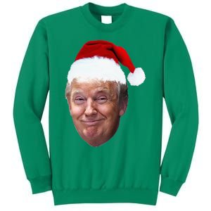 Donald Trump Christmas Funny Maga Santa Hat Gift Sweatshirt