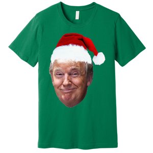 Donald Trump Christmas Funny Maga Santa Hat Gift Premium T-Shirt