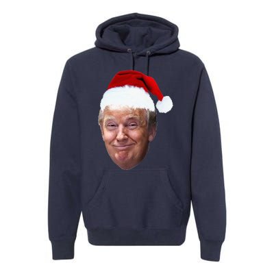 Donald Trump Christmas Funny Maga Santa Hat Gift Premium Hoodie