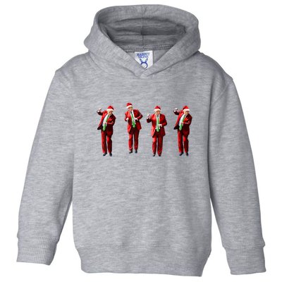 Donald Trump Christmas Funny Conservative Maga Toddler Hoodie