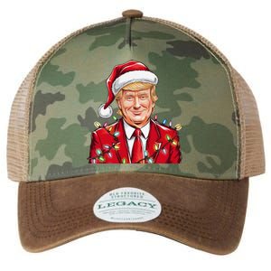 Donald Trump Christmas Funny Maga Holiday Legacy Tie Dye Trucker Hat