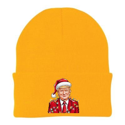 Donald Trump Christmas Funny Maga Holiday Knit Cap Winter Beanie