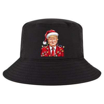 Donald Trump Christmas Funny Maga Holiday Cool Comfort Performance Bucket Hat