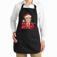 Donald Trump Christmas Funny Maga Holiday Apron