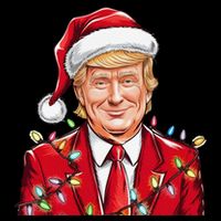 Donald Trump Christmas Funny Maga Holiday Apron
