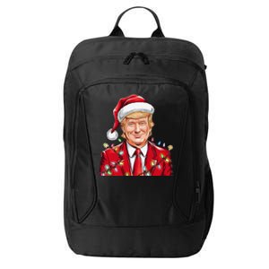 Donald Trump Christmas Funny Maga Holiday City Backpack