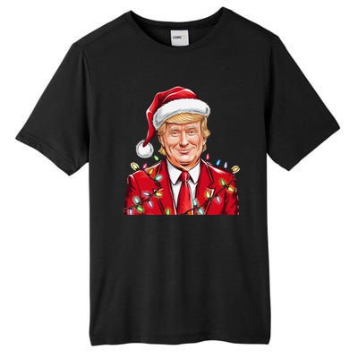 Donald Trump Christmas Funny Maga Holiday Tall Fusion ChromaSoft Performance T-Shirt