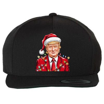 Donald Trump Christmas Funny Maga Holiday Wool Snapback Cap