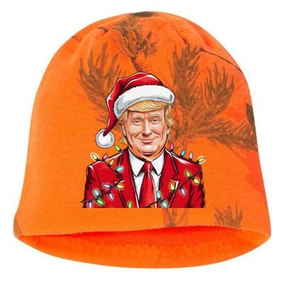 Donald Trump Christmas Funny Maga Holiday Kati - Camo Knit Beanie