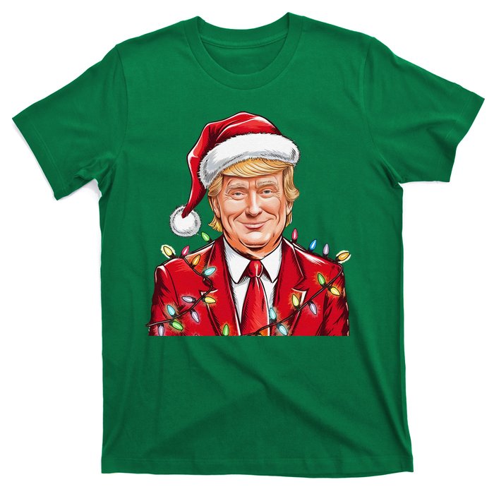 Donald Trump Christmas Funny Maga Holiday T-Shirt