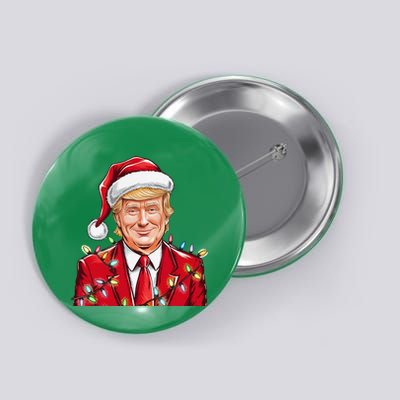 Donald Trump Christmas Funny Maga Holiday Button